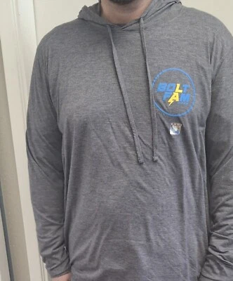 Camiseta manga larga con capucha Bolt Fam 2025 SAN DIEGO CHARGERS talla XL y pin de equipo Foto 1 de 3