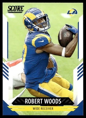 2021 Score Robert Woods Los Angeles Rams #256 - Image 1 of 2