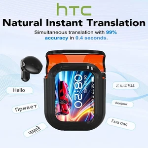 Translator HTC NE20 Neueste Bluetooth 6.0 Wireless Kopfhörer Übersetzung Ohrhörer - Bild 1 von 3