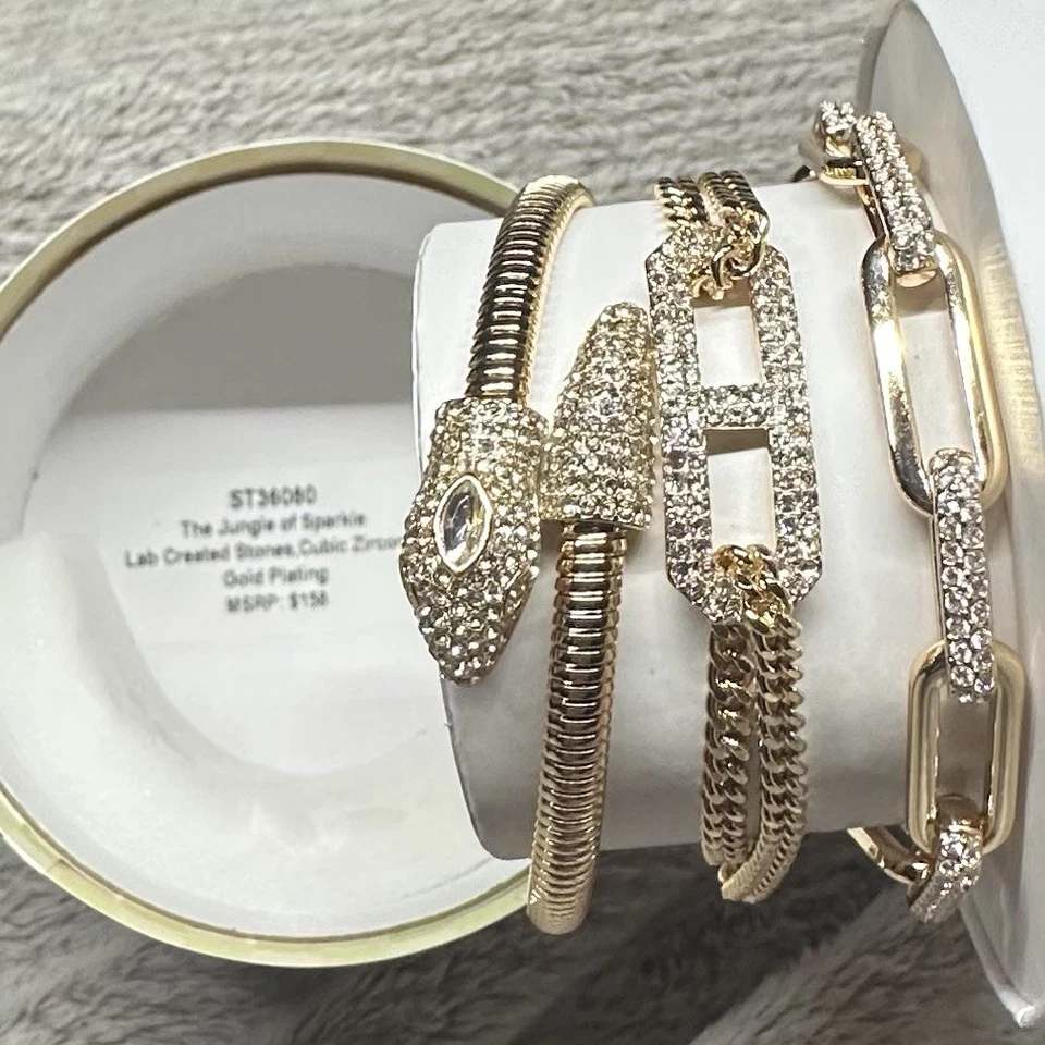 Bomb Party Summer Stacks 2025- La jungla de la chispa ST36080 chapado en oro 🐍 Foto 1 de 1