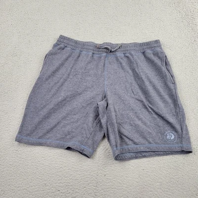 Margaritaville Shorts Mens XXL 2XL Gray Drawstring Logo Graphic Performance - Image 1 of 4