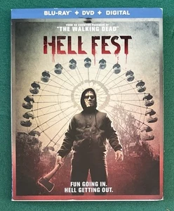 Hellfest (Blu-ray, DVD, 2018) New Sealed, Digital Expired, Horror Hell Fest - Picture 1 of 4