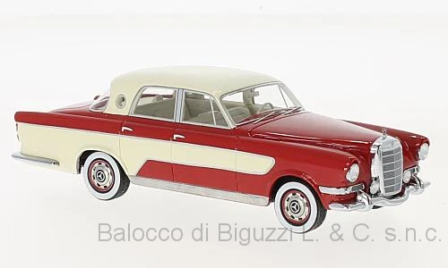 Neo Scale Models NEO47290 MERCEDES GHIA 300C BERLINA 1956 RED/BEIGE 1:43 Modelli - Immagine 1 di 1