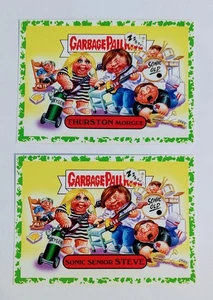 Garbage Pail Kids 2017 Battle of The Bands - Thurston Morgue, Sonic Senior Steve - Bild 1 von 2