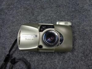 Olympus Stylus 120 analoge Kompaktkamera 35 mm getestet OHNE FILM Akku - Bild 1 von 13