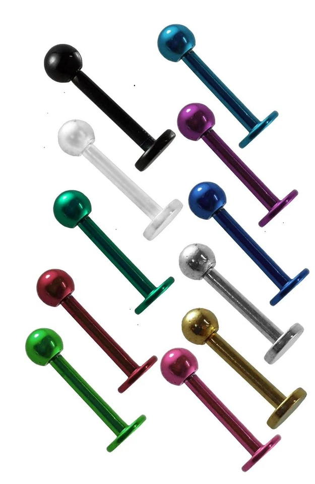 Eyebrow Piercing Ring CURVE Body Jewelery Bar Banana Navel 316L Surgical Steel — 第 1/1 张图片