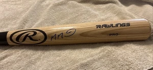 Manuel Margot Rawlings Pro Model Signed AUTO Bat JSA Padres Rays Twins Tigers - Picture 1 of 6