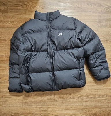 Nike Sportswear Club Therma-FIT Puffer Jacket 'Black' Size XS IB2975-010 - Image 1 of 2