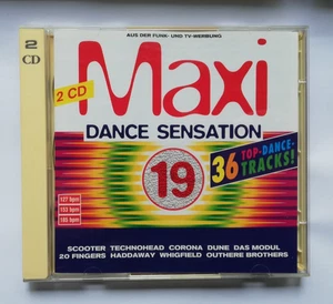 Maxi Dance Sensation 19 - 2CD (74321 29286 2) Ariola 1995 - Zustand sehr gut - Foto 1 di 2