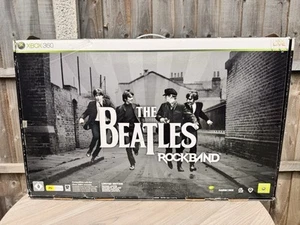 XBOX 360 THE BEATLES WIRLESS ROCKBAND DRUM AND PEDAL BOXED AS SEEN IN PHOTOS - Picture 1 of 7