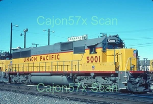 Original Slide-Up SD50 5001 NEU Lack in Kansas City, MO. 1/90 - Bild 1 von 1