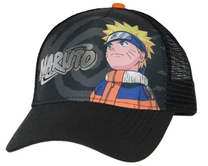 Naruto Youth Trucker Hat Naruto Uzumaki Adjustable Boys Kids Hat - Picture 1 of 4