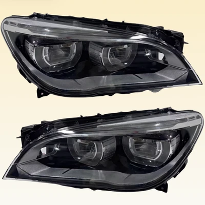 BMW 7 series Headlight F01 F02 740 750i Front Left Right LED 2013-2015 - Imagem 1 de 4