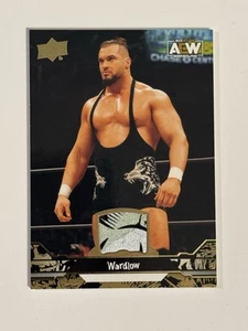 2023 Upper Deck AEW All Elite Wrestling Gold Memorabilia Wardlow #65 - Imagen 1 de 2