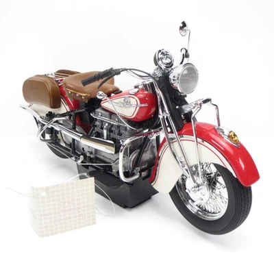 1942 Indian Model 442 Franklin Mint 1:10 Diecast Motorcycle - Image 1 of 4