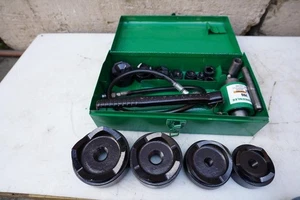 Greenlee 7310 Set di punzoni e matrici idrauliche da 1/2 a 4 pollici. Funziona bene #1 - Foto 1 di 1