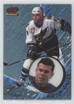 1997-98 Pacific Invincible Ice Blue Adam Oates #149 HOF - Image 1 of 2