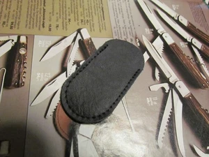 Einstecketui Neutral ETUI Echt Leder.  Für Mini Taschenmesser Solingen 7,5 cm . - Picture 1 of 5