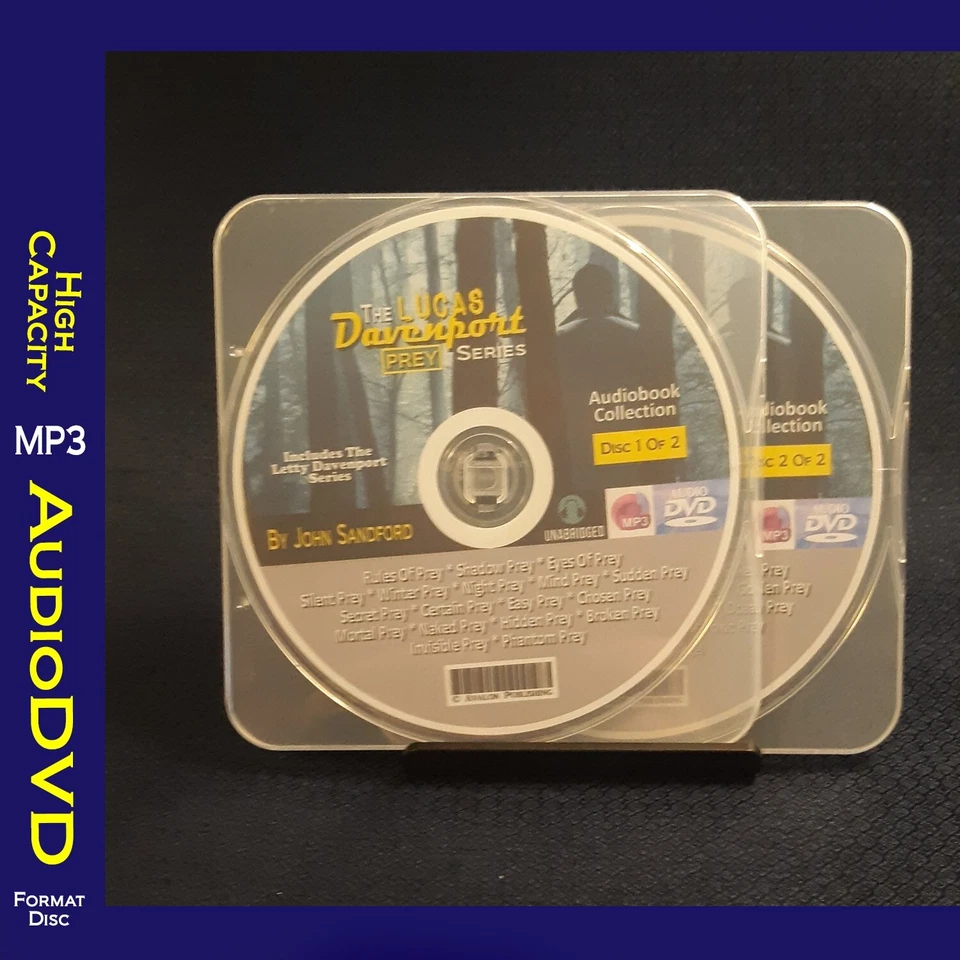 The LUCAS DAVENPORT "PREY" Series By John Sandford - 36 MP3 Audiobook Collection Foto 1 de 1