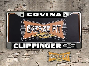 Clippinger Chevrolet Covina License Plate Frame - Picture 1 of 3
