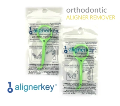 Clear Aligner Ortho Removal Tool for Invisalign by Aligner Key-Qty 2x AlignerKey