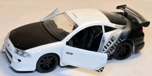 Jada 1995 MITSUBISHI Eclipse Bride White JDM Tuners 1/32 Diecast - Picture 1 of 10
