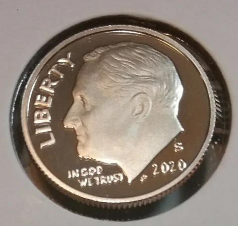 2020 Roosevelt Dime  S - Proof - Uncirculated Cover
