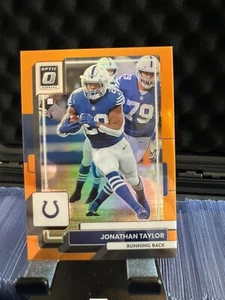 2022 Panini Donruss Optic Orange Jonathan Taylor /199 Colts - Picture 1 of 2