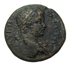 PAMPHYLIA, SIDE. AE 33. GETA, AS AUGUSTUS, 209-212. RIVER GOD REVERSE. UNLISTED?