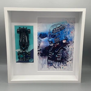 Bburago 1/43 F1 AMG Petronas W14 E Performance 2023 #63 Russell Display Frame - Picture 1 of 4