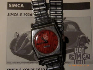 FIAT SIMCA, SIMCA 5, FIAT.Vintage Armbanduhr,Hand-Aufzug,15 Steine,SWISS MADE - Photo 1/6
