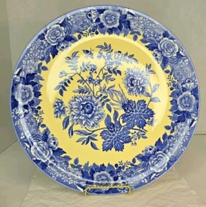 Plato de picar The Spode Blue Room Garden Collection 'Jasmine' Inglaterra 13" - Imagen 1 de 4