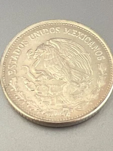 1955 Mexican 500 Pesos Coin With Jose Maria Morelos Copper Nickel - Picture 1 of 2