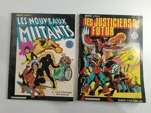 TOP BD N° 4 et 5 : "LES NOUVEAUX MUTANTS" - "LES JUSTICIERS DU FUTUR" LUG 1984/5 - Foto 1 di 10