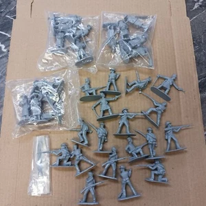 Armies in Plastic Confederate Infantry and Artillery 1/32 - Picture 1 of 12