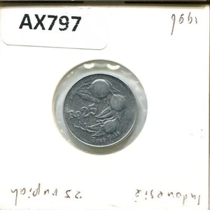 25 RUPIAH 1996 INDONESIA Coin #AX797U - Picture 1 of 3