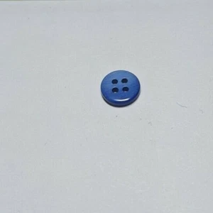 Royal Blue 4-hole Button - 11 mm / 2/5 inch JHB Buttons - Picture 1 of 1