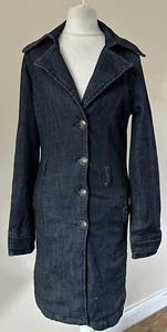 Women’s Denim Jacket Size 6 Blue longer length - Picture 1 of 5