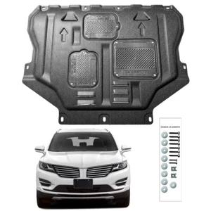 Protector contra salpicaduras bajo cubierta para motor delantero negro Lincoln MKC 15-19 2.0T  - Imagen 1 de 17