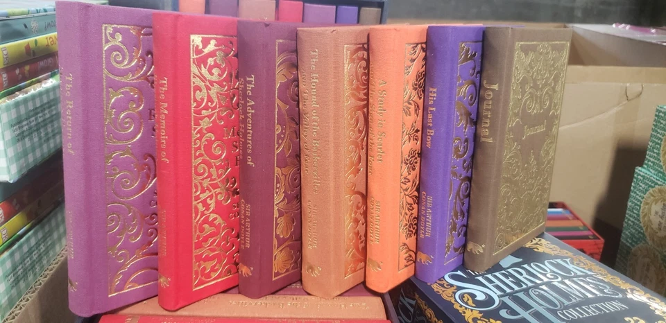 The Sherlock Holmes Collection: 6 Book SET PLUS JOURNAL DOES NOT INCLUDE THE BOX - Image 1 of 1