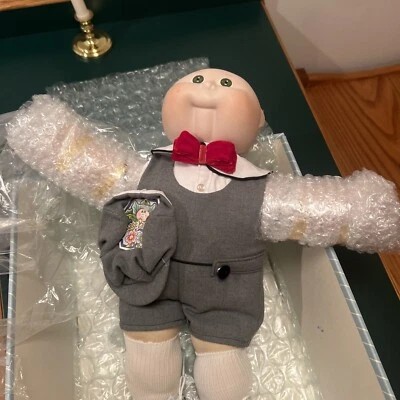 NUEVA muñeca vintage de porcelana Cabbage Patch para niños Timothy David Limited CPK 16" 1985 Foto 1 de 4