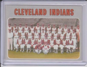 1970 Topps - Cleveland Indians Team Karte #537 EXMT-NM HOHE NUMMER GUT ZENTRIERT - Bild 1 von 2