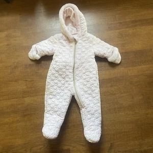 Rothschild 12M rosa gesteppter Schneeanzug Baby Wimpelkette 12 Monate - Bild 1 von 12