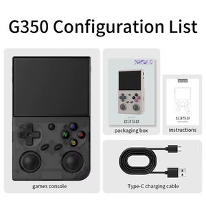 G350 Retro Handheld Game Console with 4000 Games and 3.5" IPS Screen - Picture 1 of 10