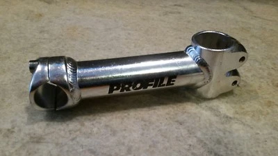 Retro Profile 135mm Stem 1-1/8" Threadless 25.4mm Bar Clamp Removable Face Plate - Image 1 of 4