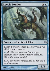 MTG: Leech Bonder - Shadowmoor - Magic Card - Picture 1 of 2
