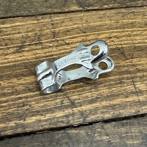 Vintage Suntour Cable Guide ChainStay Stop NOS Clamp On Chain Stay No Bolt - Picture 1 of 9