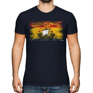 Nuovo Brunswick Affliggere Bandiera Uomo T-Shirt Maglia Regalo Abbigliamento - Picture 1 of 21
