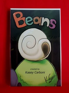 Beans 1 2019 Kickstarter Comic Book NEW Signed twice by Kasey Carboni - Picture 1 of 6