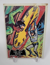 1966 Topps Batman Black Bat - #41 - Time For A Rescue (113)